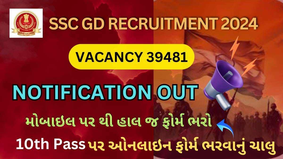 SSC GD Recruitment 2024